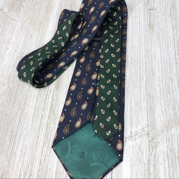 Tommy Hilfiger Italian Silk Tie Bundle of 3 - Picture 12 of 13